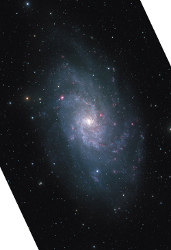 すばる望遠鏡が撮影した可視光線によるM33