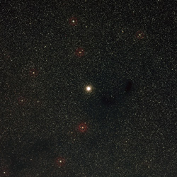 M9と周辺の暗黒星雲