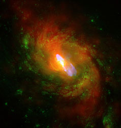 活動銀河核を持つNGC 1068