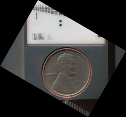 1セント硬貨の画像