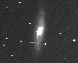 3月22日に撮影された超新星2013am