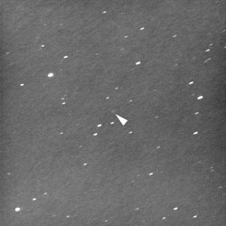 8月19日早朝に撮影されたアイソン彗星