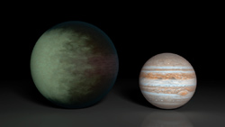 ケプラー7bと木星