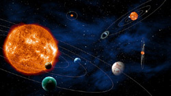 太陽系とその他の惑星系
