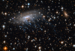 渦巻銀河ESO 137-001