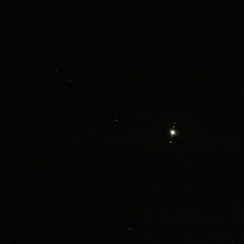 (木星に近づく天王星)