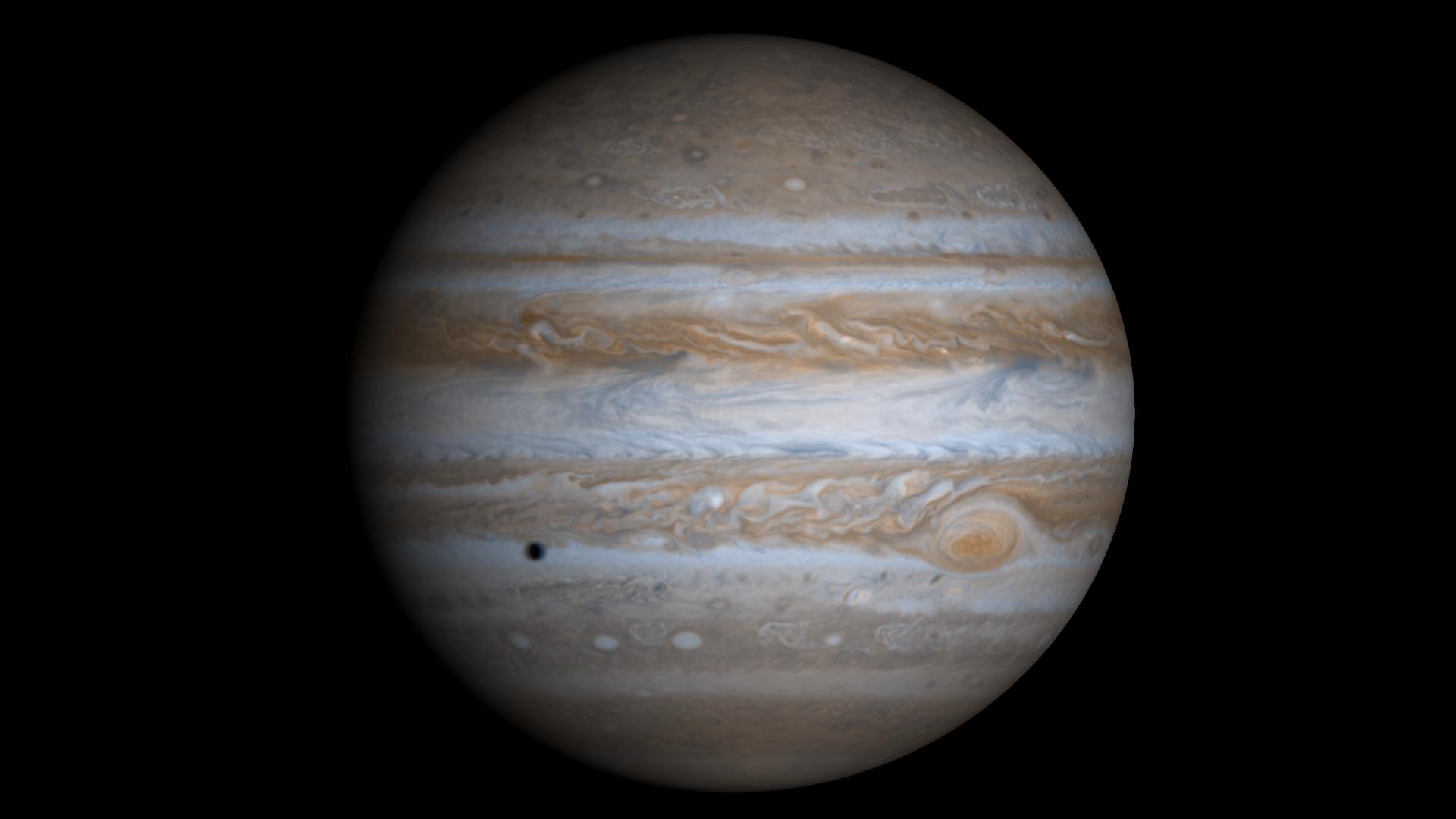 木星の表面の模様