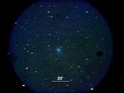 Makoto Yamasaki氏撮影のリニア彗星