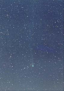 （山口猛氏撮影のオースチン彗星の写真）
