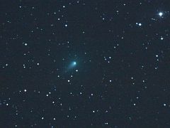 （米山誠一氏撮影のリニア彗星の写真 1）
