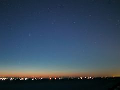 （久保庭敦男氏撮影のリニア彗星とブラッドフィールド彗星の写真）