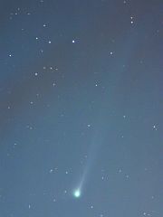（小山弘宣氏撮影のリニア彗星の写真）