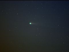 （西山正弘氏撮影のリニア彗星の写真）