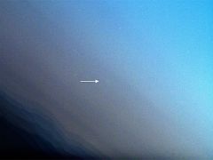 （梶浦一弘氏撮影のリニア彗星の写真 1）