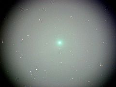（村岡充夫氏撮影のリニア彗星の写真 1）