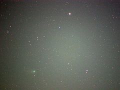 （村岡充夫氏撮影のリニア彗星の写真 2）