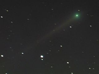 （増澤敏弘氏撮影のリニア彗星の写真）