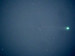 （近藤全宏氏撮影の2月24日の池谷・張彗星の写真）