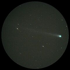（野田司氏撮影の3月3日の池谷・張彗星の写真）