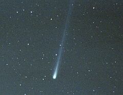 （小山弘宣氏撮影の3月6日の池谷・張彗星の写真）