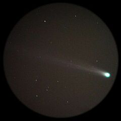 （近藤全宏氏撮影の3月7日の池谷・張彗星の写真）