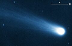 （茂木弘光氏撮影の3月8日の池谷・張彗星の写真 1）