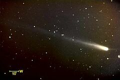 （那賀川町科学センター撮影の3月8日の池谷・張彗星の写真 2）