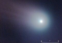 （大島修氏撮影の3月8日の池谷・張彗星の写真）