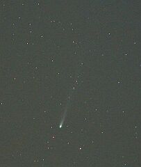 （横山満氏撮影の3月8日の池谷・張彗星の写真）