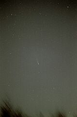 （北野宏治氏撮影の3月9日の池谷・張彗星の写真 1）