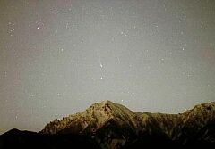 （高橋次生氏撮影の3月9日の池谷・張彗星の写真）