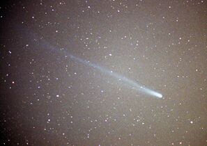 （田村竜一氏撮影の3月9日の池谷・張彗星の写真）