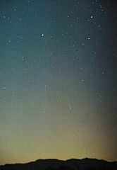 （海野智行氏撮影の3月11日の池谷・張彗星の写真）