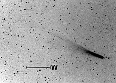 （那賀川町科学センター撮影の3月13日の池谷・張彗星の写真 2）