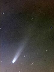 （近藤弘之氏撮影の3月17日の池谷・張彗星の写真）