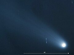 （茂木弘光氏撮影の3月17日の池谷・張彗星の写真）