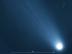 （茂木弘光氏撮影の3月25日の池谷・張彗星の写真）