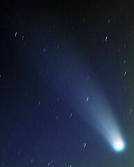 （小渡伊三男氏撮影の3月28日の池谷・張彗星の写真）