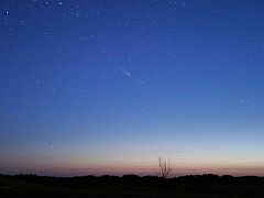 （野田司氏撮影の4月6日の池谷・張彗星の写真 2）