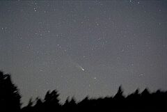 （佐藤嘉恭氏撮影の4月6日の池谷・張彗星の写真）