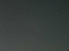 （久保庭敦男氏撮影の4月13日の池谷・張彗星の写真 1）