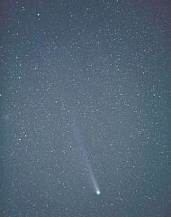 （西本洋幸氏撮影の4月13日の池谷・張彗星の写真 2）