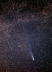 （高木茂氏撮影の4月13日の池谷・張彗星の写真）