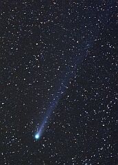 （中里浩氏撮影の4月14日の池谷・張彗星の写真）