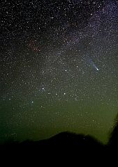 （大貫弘毅氏撮影の4月14日の池谷・張彗星の写真 1）