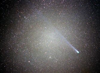 （田村竜一氏撮影の4月14日の池谷・張彗星の写真 2）