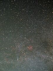 （沼尻裕氏撮影の4月19日の池谷・張彗星の写真 2）