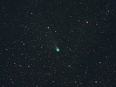 （永井佳実氏撮影の4月22日の池谷・張彗星の写真 2）