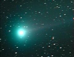 （高木茂氏撮影の4月23日の池谷・張彗星の写真）