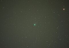 （赤羽博氏撮影の5月6日の池谷・張彗星の写真）